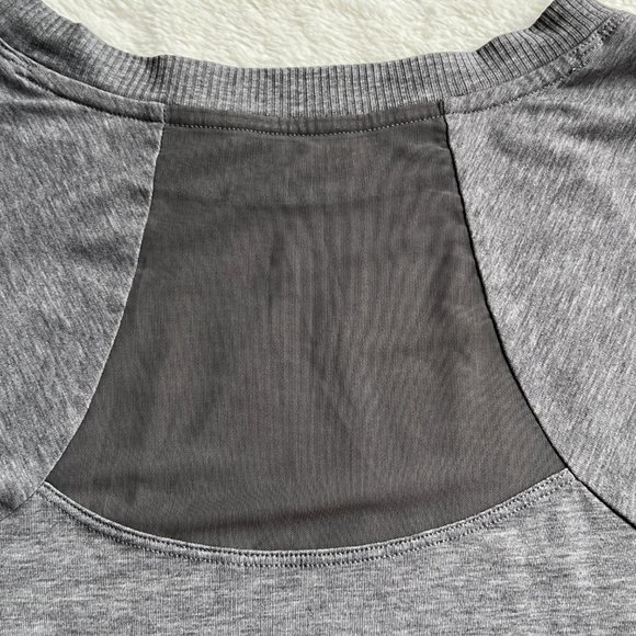 Athleta Topanga Long-Sleeve Athletic Top, Gray, XXS, EUC - Picture 6 of 9